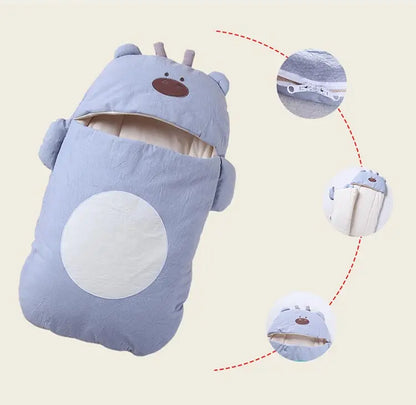 Cozy Baby Sleep Sack with Hood for Infants