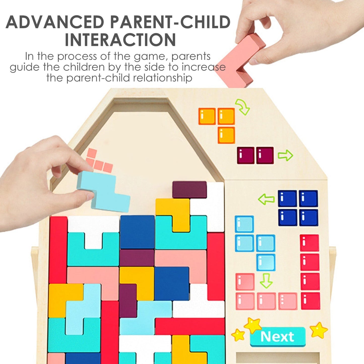 Fun Wooden Brain Teaser Puzzle