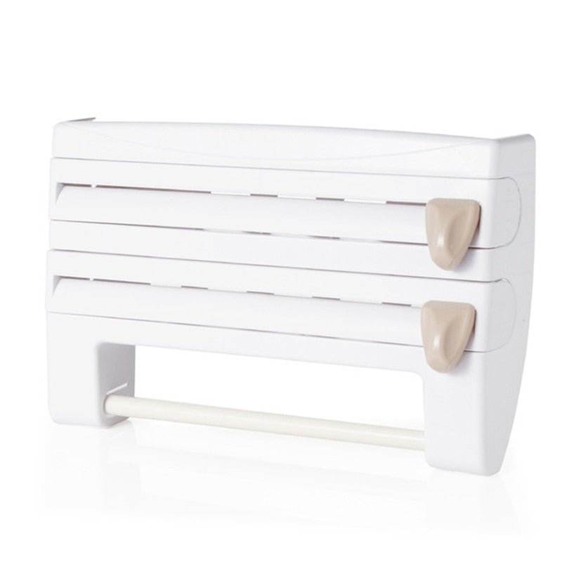 Space Saving Foil and Baking Paper Holder Shelf