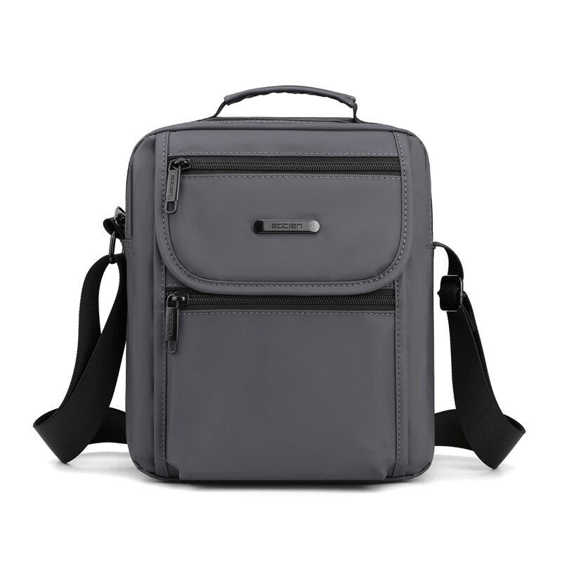 Practical Spacious Multi-Pocket Shoulder Messenger Bag - Fesara