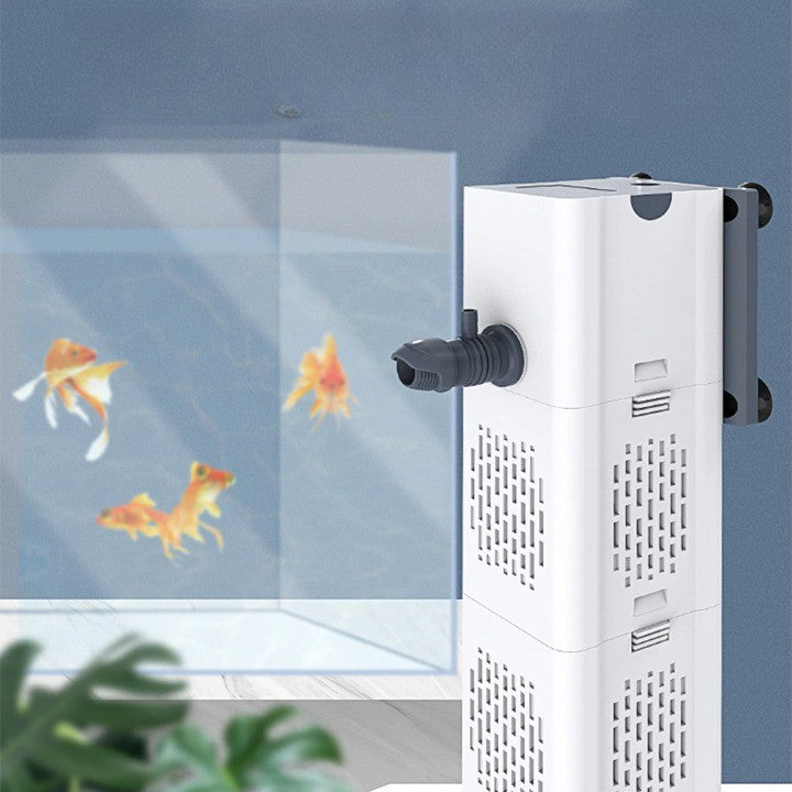 Clean Water Bubble Fish Tank Filter System