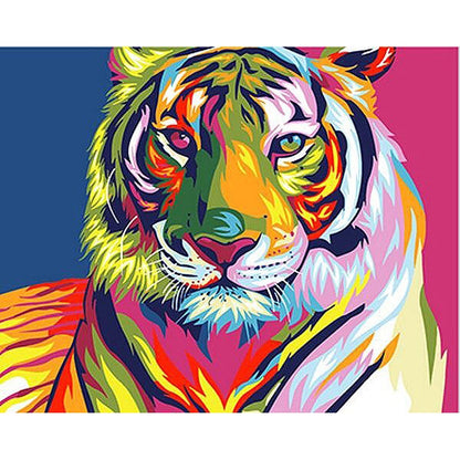 Colorful Animal Art Kit by Numbers