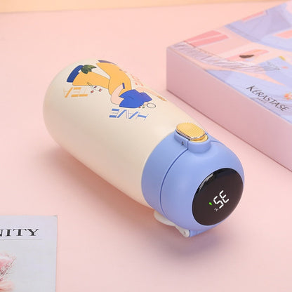 Colorful LED Smart Insulated Water Bottle