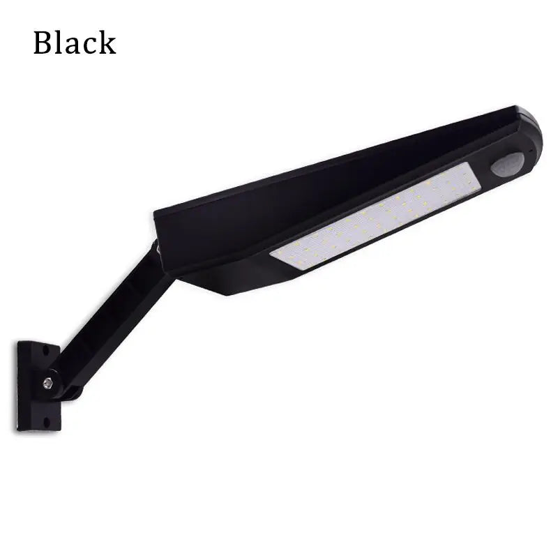 Bright Solar Powered Outdoor Wall Lamp with Motion Sensor