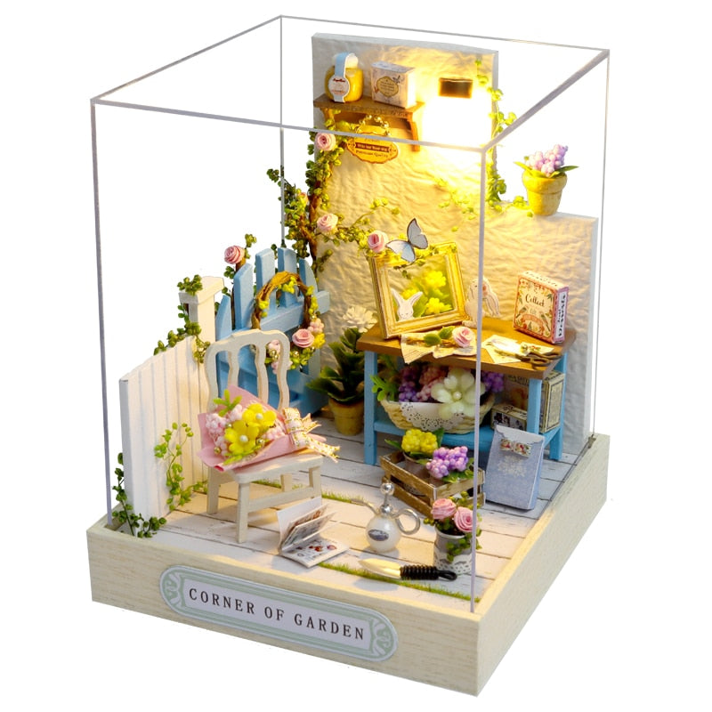Small Japanese Model House Building Set