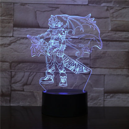Colorful 3D LED Fantasy Lamp