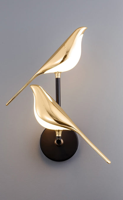 Modern Bird Shaped LED Wall Light