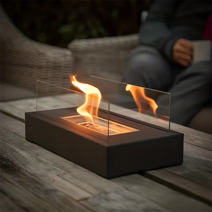 Realistic Flame Portable Table Lamp
