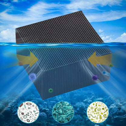 Effective Aquarium Filter Carbon Water Cleaner Block