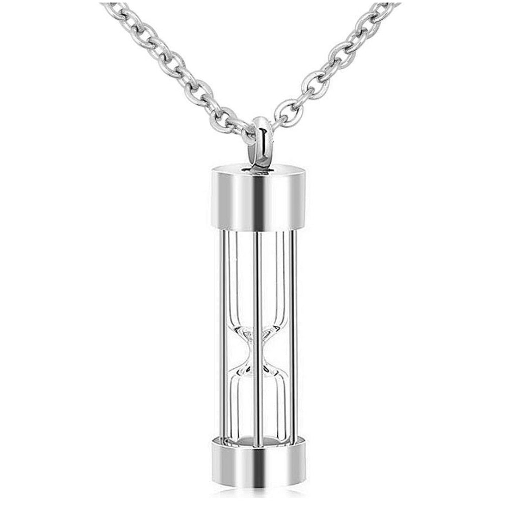 Timeless Sand Timer Pendant Necklace