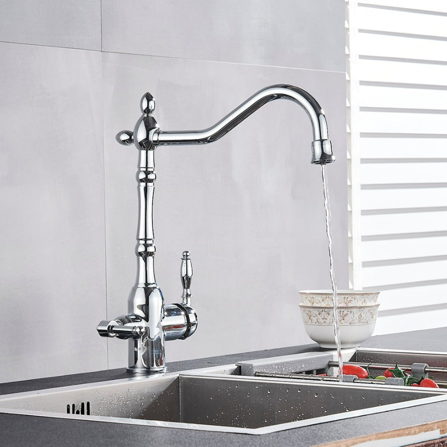 Classic Kitchen Faucet - Elegant Stylish Design