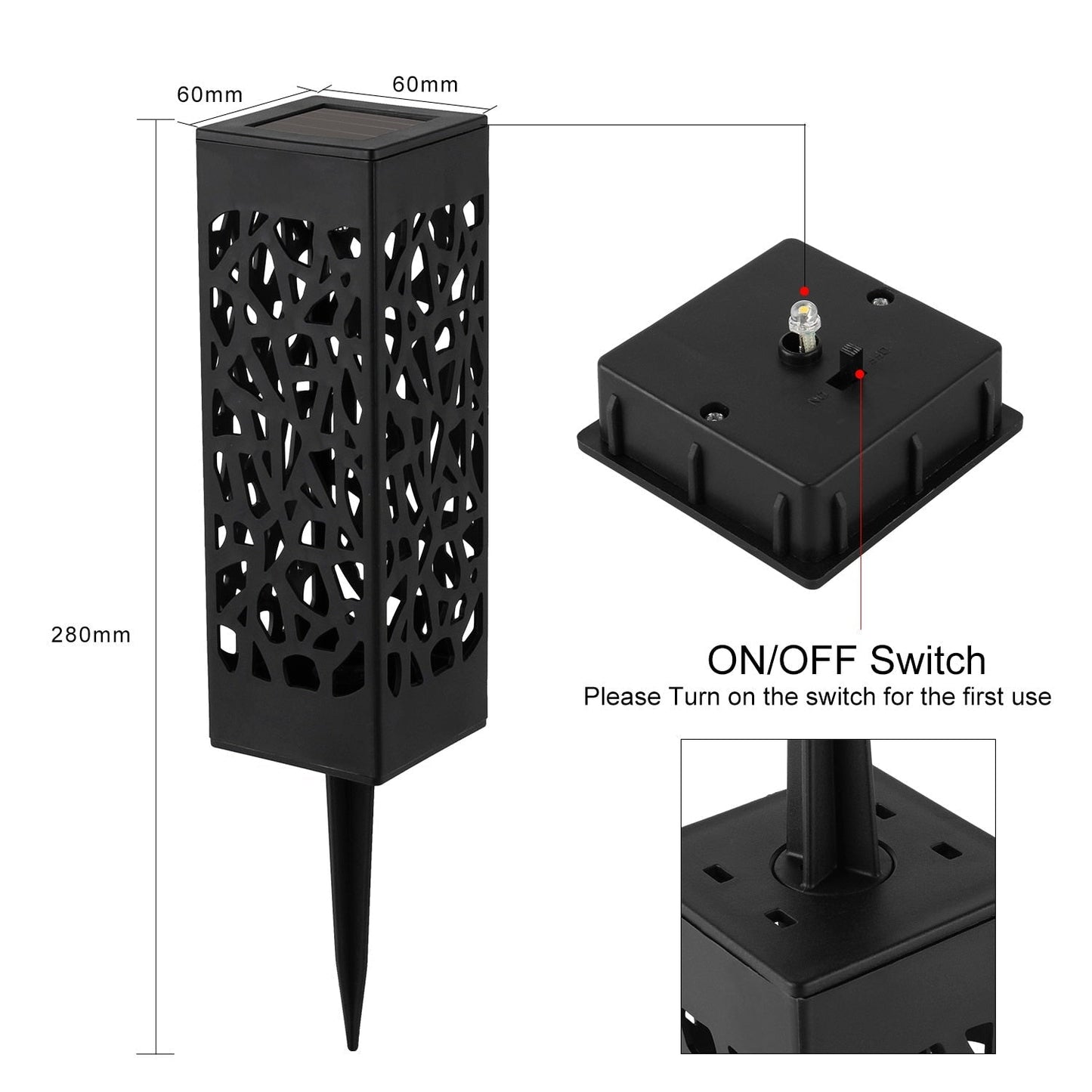 Premium Outdoor Solar Powered Garden Lights