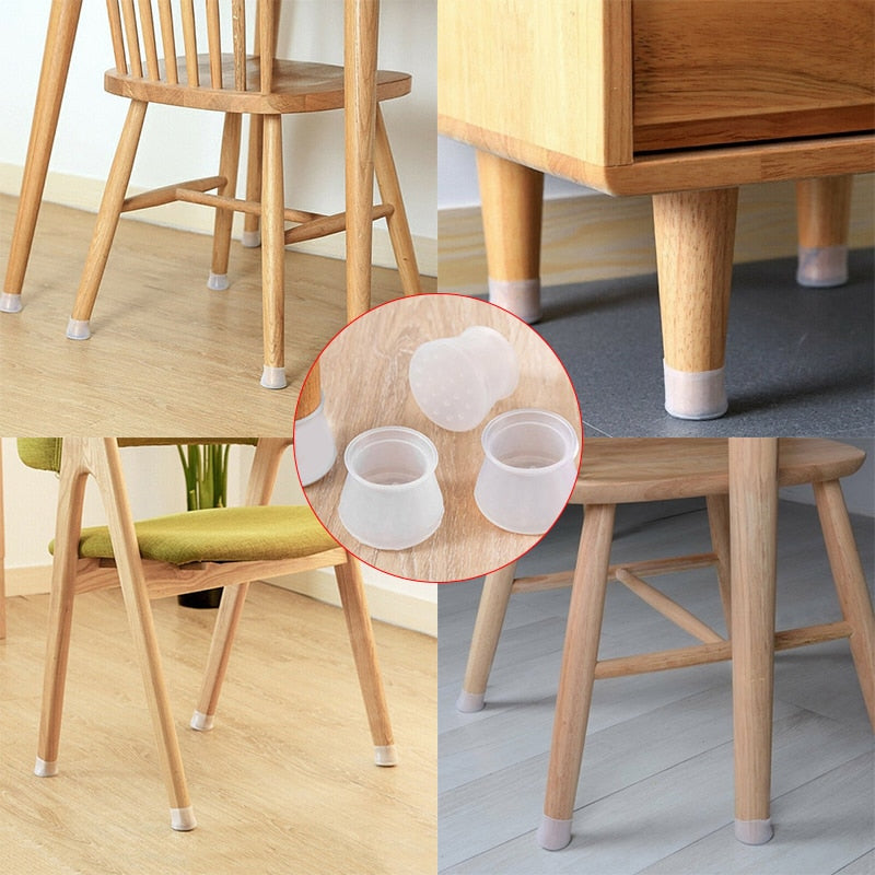 Furniture Leg Protectors Soft Silicone Floor Savers