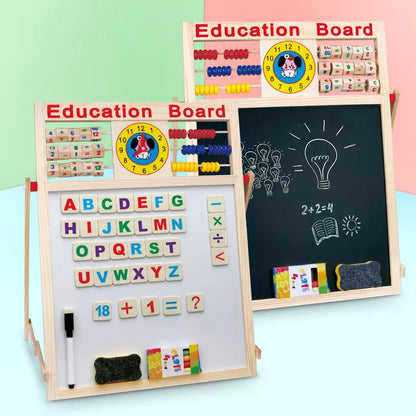 Educational Activity Board - Learn Words and Numbers