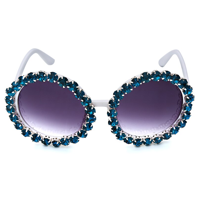 Big Round Fashion Designer Shades