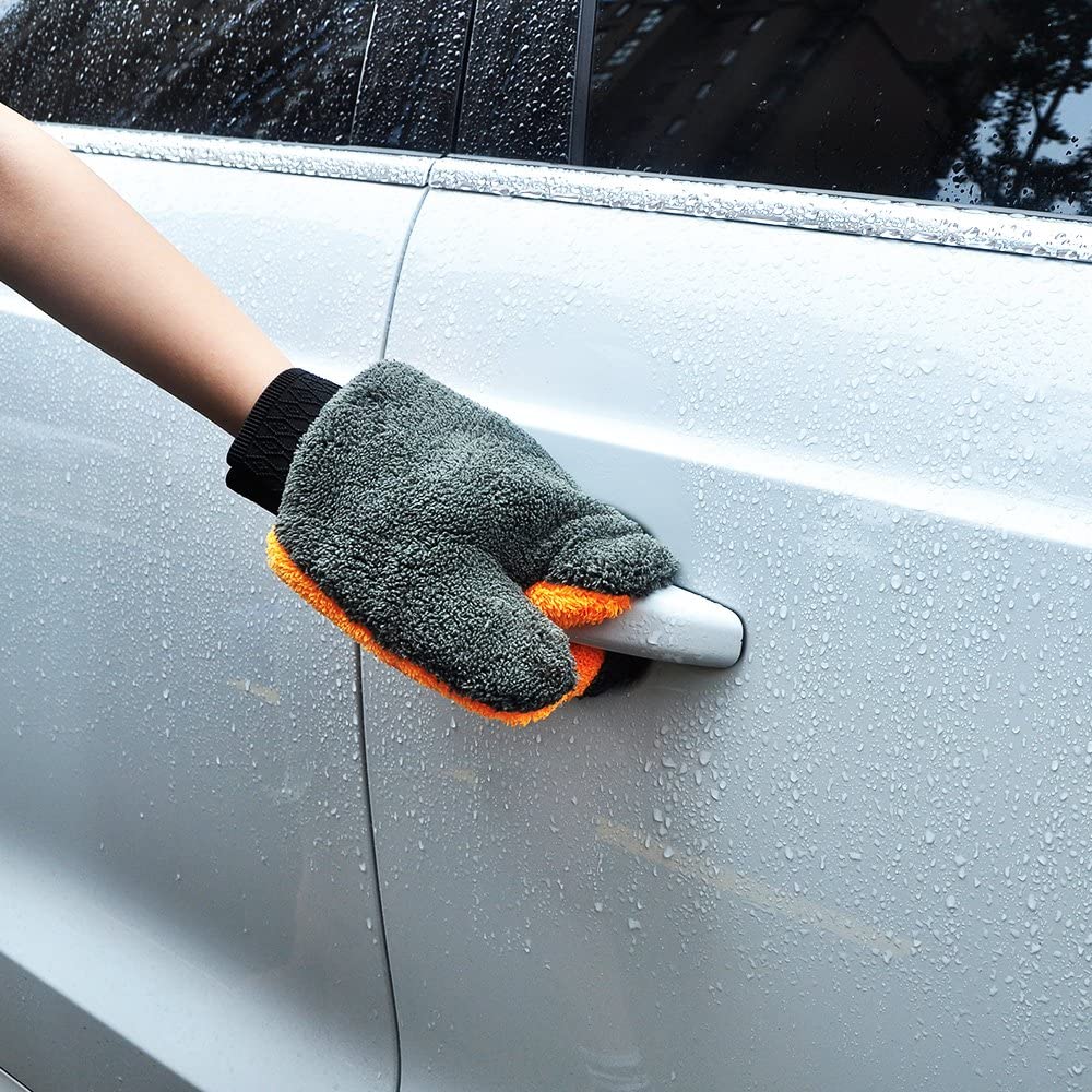 Microfiber Dual Sided Auto Cleaning Glove