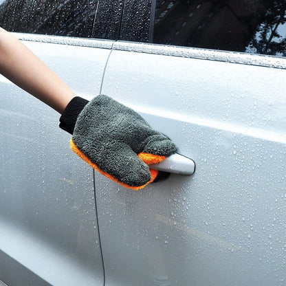 Microfiber Dual Sided Auto Cleaning Glove