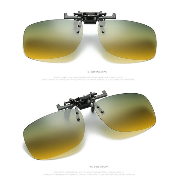 Anti Glare Clip On Driving Glasses