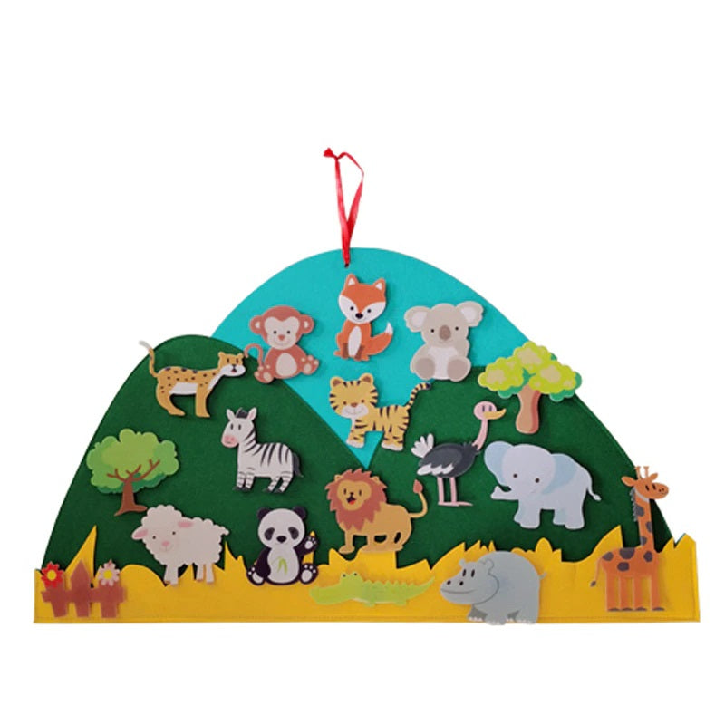 Interactive Learning Felt Board Toy for Kids - Fesara