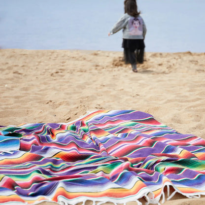 Colorful Southwestern Throw Blanket