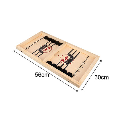 Fun Wooden Air Hockey Table Game