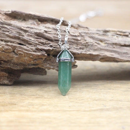 Boho Gemstone Chakra Pendant Necklace