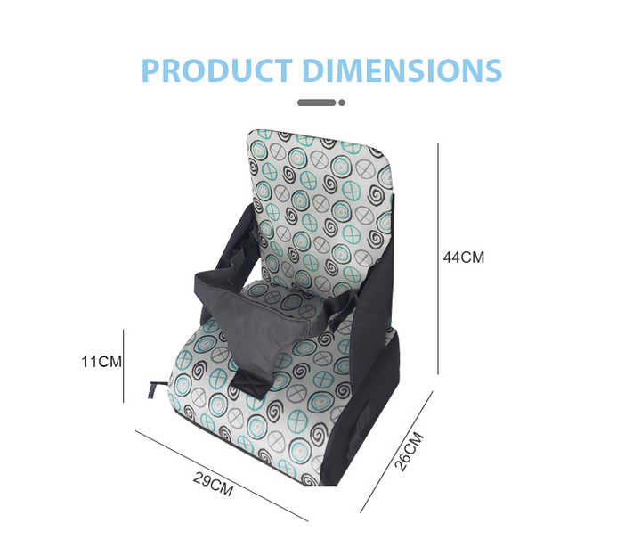 Compact Baby Booster Seat with Carry Bag