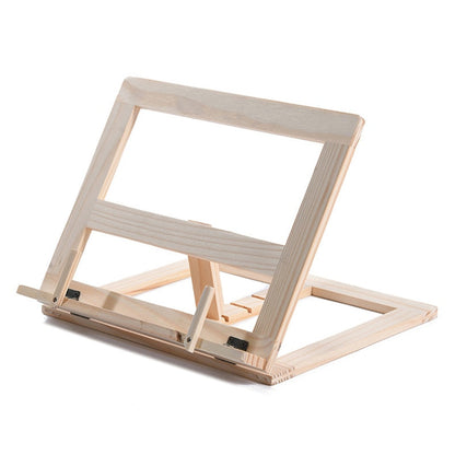 Ergonomic Wooden Tablet Holder Stand - Fesara