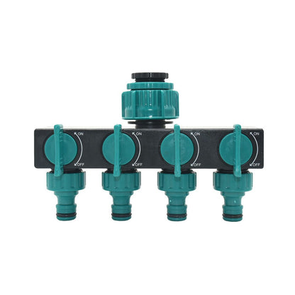 4-Way Outdoor Water Splitter Valve