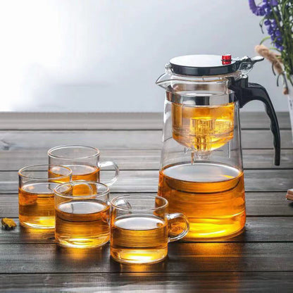 Heat Resistant Borosilicate Glass Teapot