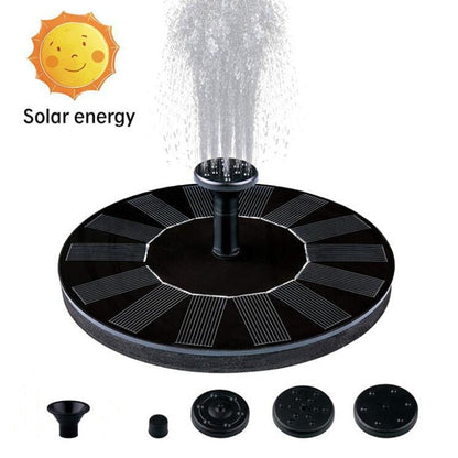 Solar Powered Garden Water Fountain