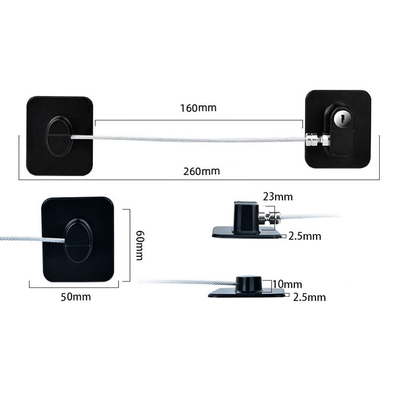 Child Proof Easy Install Door Lock
