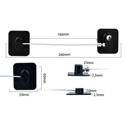 Child Proof Easy Install Door Lock