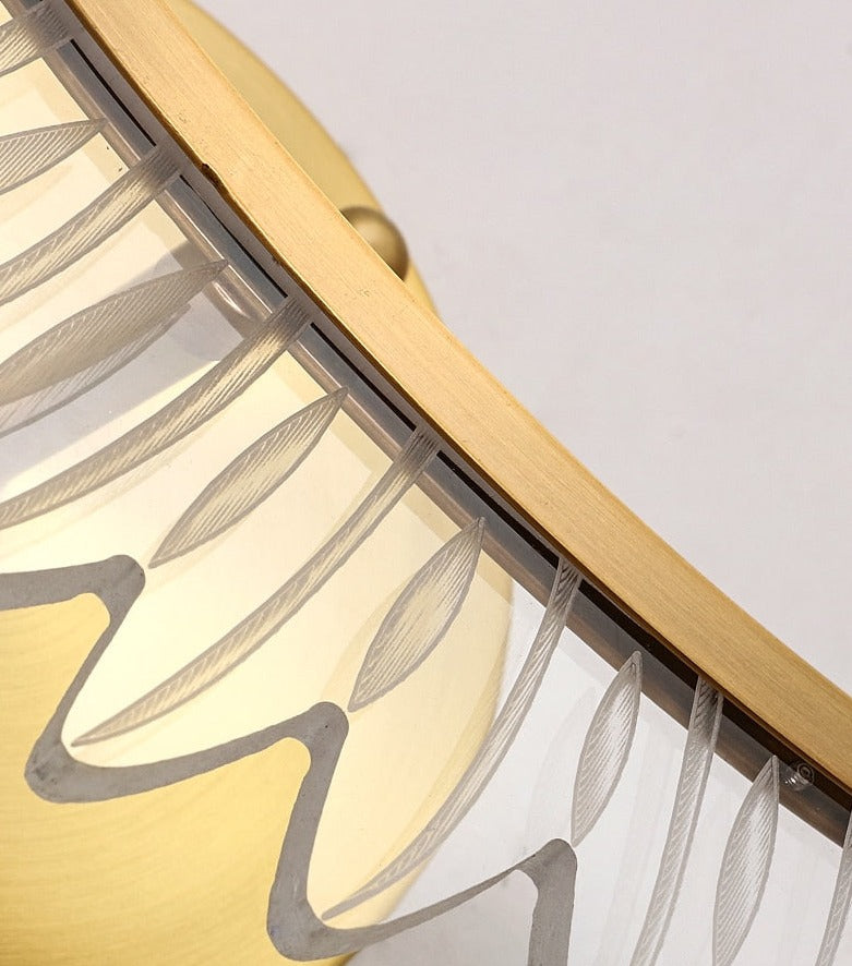 Shine Bright Gold Accent Wall Lamp