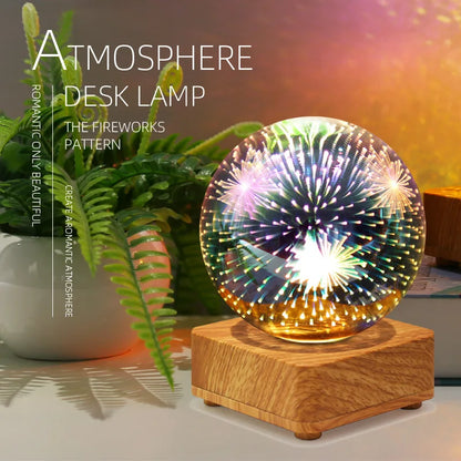 Colorful Star Projector Lamp USB LED Night Light