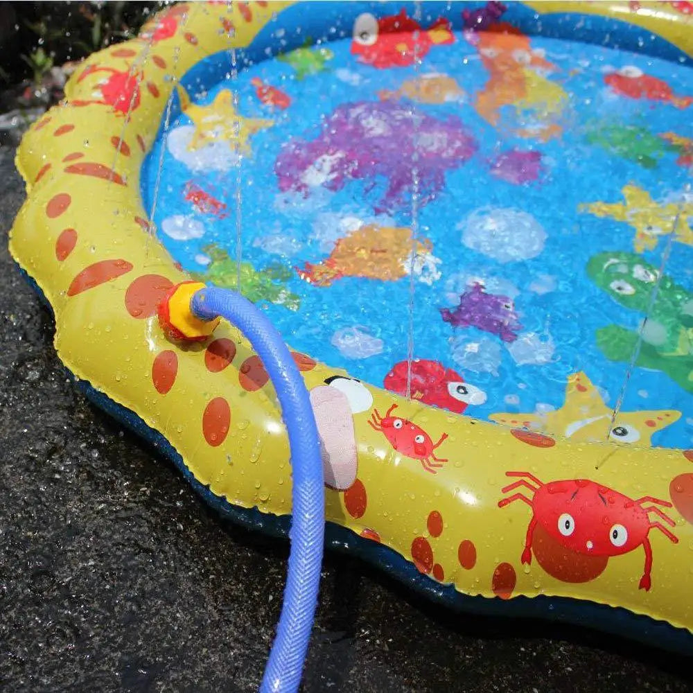Colorful Kids Water Play Mat Outdoor Summer Fun