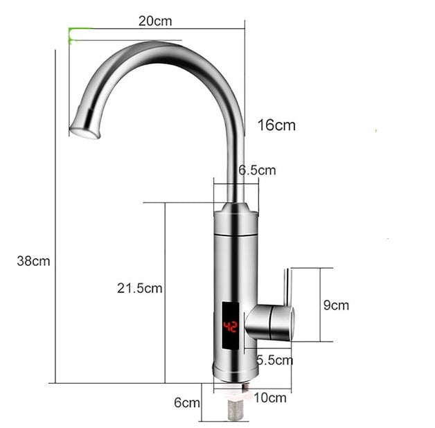 Instant Hot Water Kitchen Sink Faucet