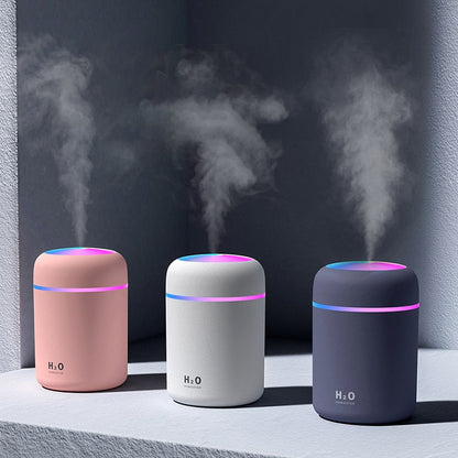 Cool Mist Air Humidifier with Colorful Night Light
