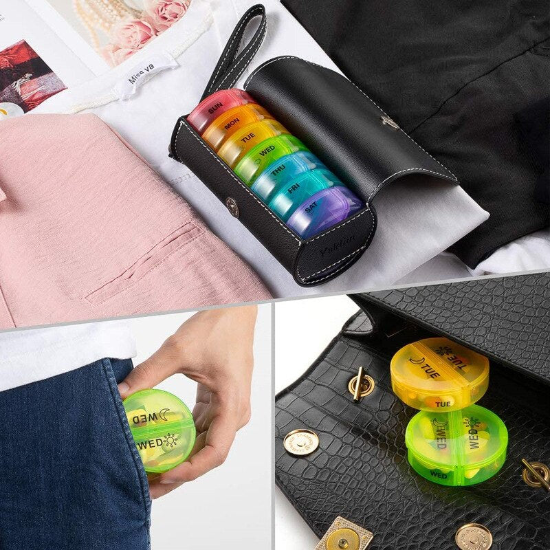 Daily Medication Organizer Pill Box