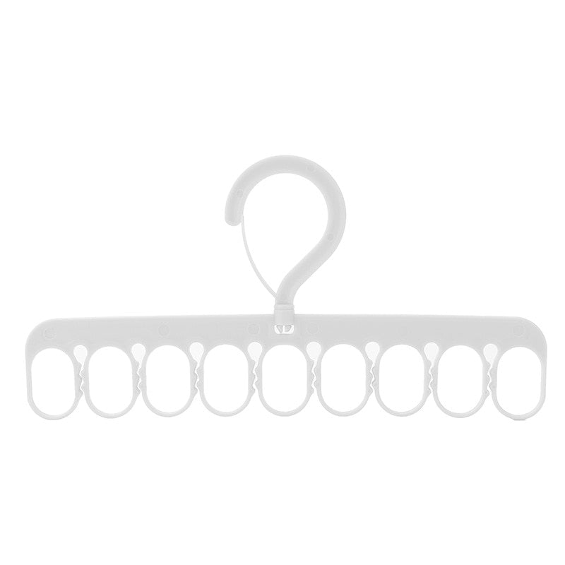 Space Saving Collapsible Multi Hook Hanger Rack