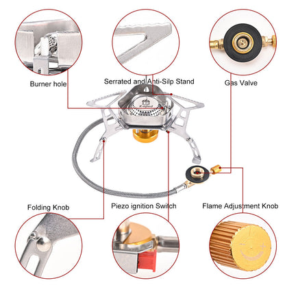 Portable Waterproof Camping Gas Cooker