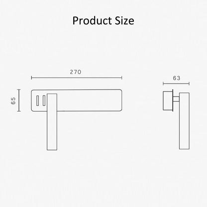 Flexible LED Bedside Lamp with Dimmable Light
