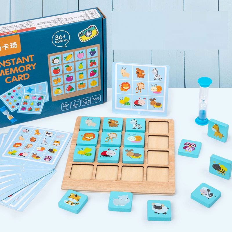 Fun Wooden Brain Teaser Puzzle Board