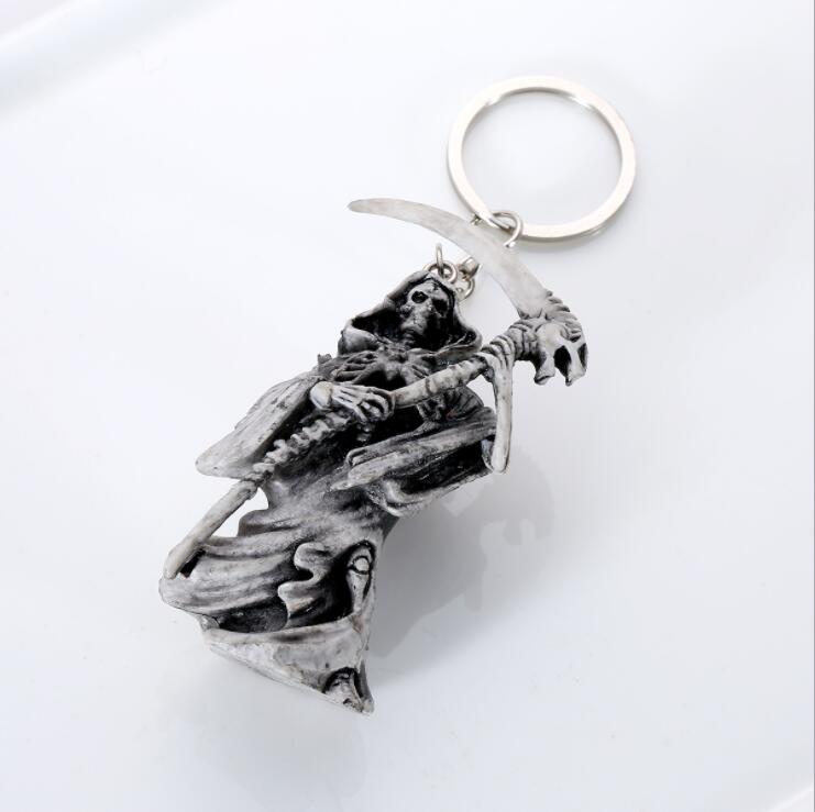 Unique Goth Style Skeleton Keychain