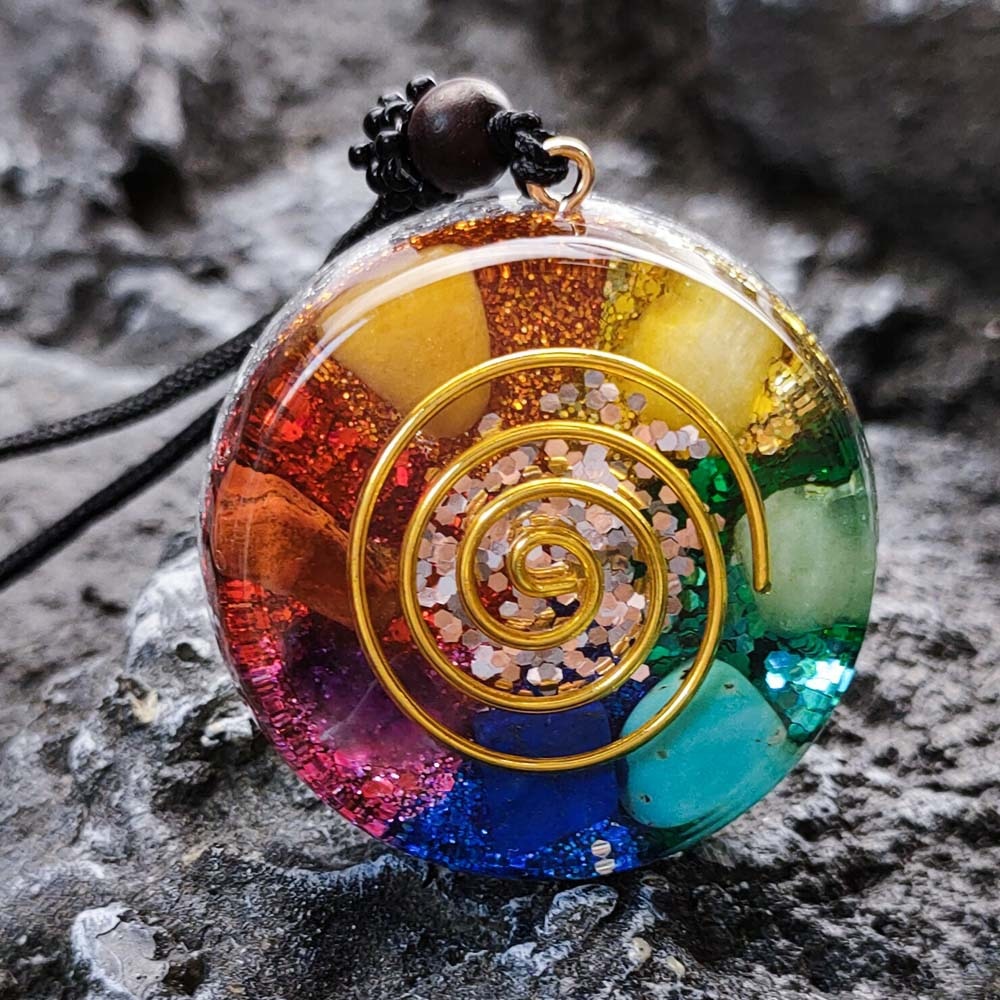 Calming Yoga Geometric Drop Necklace - Fesara