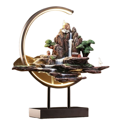 Fesara | Incense Lamp with Serene Nature Scene