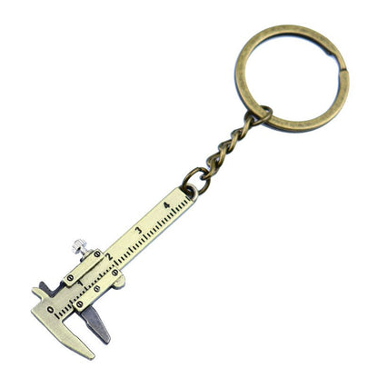 Compact Pocket Caliper Keychain Tool