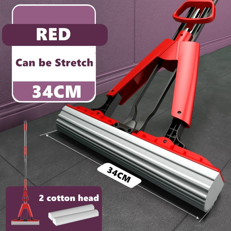 Easy Grip Folding Floor Cleaning Mop