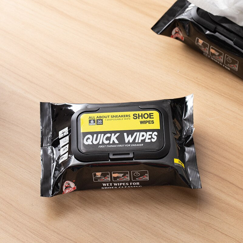 Quick Shoe Cleaning Wet Wipes