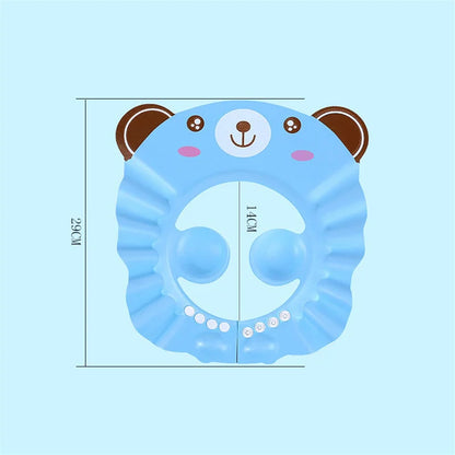 Soft Baby Ear and Face Shield for Bath Time